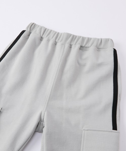 QUNTSTYLE（キュントスタイル）の「サイドラインカーゴパンツ（カーゴパンツ・キッズ・グレー系/ブラック・140/130/120/110/160/150）」の11枚目の写真