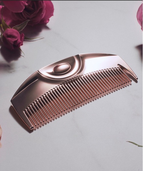 LOVECHROME（ラブクロム）の「K24GPツキ ローズゴールド（ヘアブラシ・レディース・ゴールド系その他・FREE）」の2枚目の写真