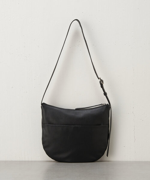 Jena espace merveilleux（ジェナ　エスパスメルヴェイユ）の「本革ワンハンドルバッグ（トートバッグ・レディース・グレー/ブラック・FREE）」の3枚目の写真