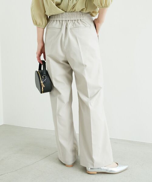 le.coeur blanc（ルクールブラン）の「ツイルストレッチマリンパンツ（その他パンツ・レディース・ブルー/グレイッシュベージュ/ネイビー/ベージュ・38/36）」の18枚目の写真