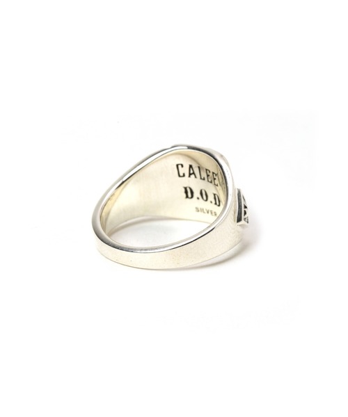 CALEE(キャリー)の「MEXICAN TASTE JAPANESE FUKU PINKY RING(リング・メンズ・シルバー・#11/#9/#13)」の3枚目の写真