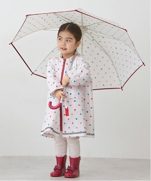 petit main（プティマイン）の「モチーフレインブーツ（レインシューズ・キッズ・ネイビー/ラベンダー/グリーン/チェリーピンク・15cm/16cm/17cm/14cm）」の7枚目の写真