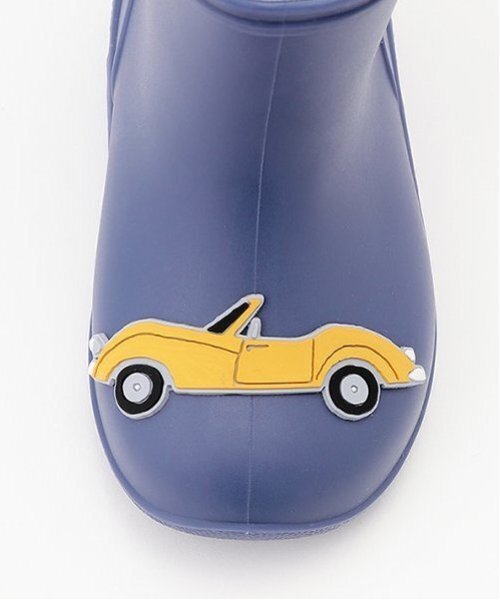 petit main（プティマイン）の「モチーフレインブーツ（レインシューズ・キッズ・ネイビー/ラベンダー/グリーン/チェリーピンク・15cm/16cm/17cm/14cm）」の14枚目の写真