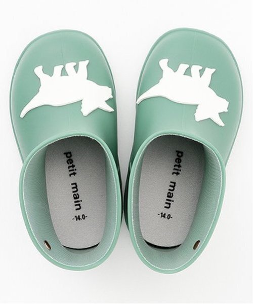 petit main（プティマイン）の「モチーフレインブーツ（レインシューズ・キッズ・ネイビー/ラベンダー/グリーン/チェリーピンク・15cm/16cm/17cm/14cm）」の19枚目の写真