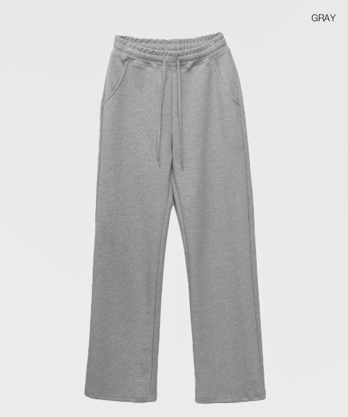 BLACKUP（ブラックアップ）の「[MADE] ビエントワイドバンディングパンツ（スウェットパンツ・レディース・グレー/オートミール/ブラック・L-Long/L-Short/M-Long/M-Short/S-Long/S-Short）」の20枚目の写真