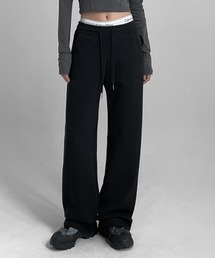 BLACKUP（ブラックアップ）の「[MADE] ビエントワイドバンディングパンツ（スウェットパンツ）」