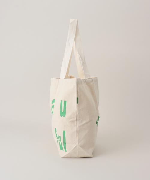 Oriens JOURNAL STANDARD（オリエンス ジャーナルスタンダード）の「【b.Eautiful/ビューティフル】 b.E kind Tote C008- AC-003, 4（トートバッグ・レディース・グリーン/アイボリー・FREE）」の3枚目の写真