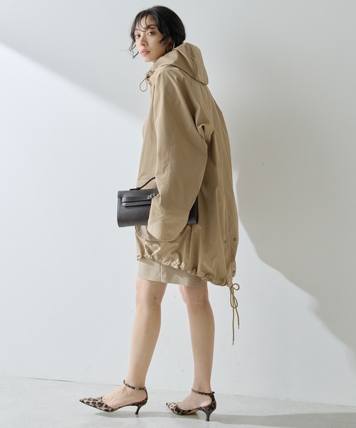 極美品⭐22SS ウィムガゼット 完売品 フードブルゾン ネイビー 定価4万円 極美品⭐22SS ウィムガゼット 完売品 フードブルゾン ネイビー 定価4
