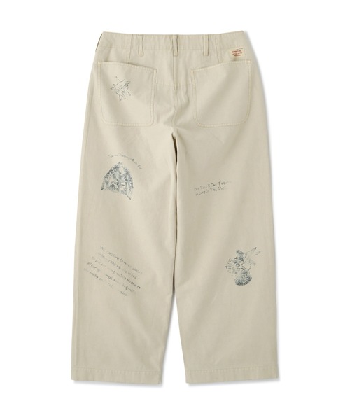 schott ペイントバックサテンベイカートトラウザー Schott（ショット）の「Schott/ショット/PAINT BACK STAIN BAKER