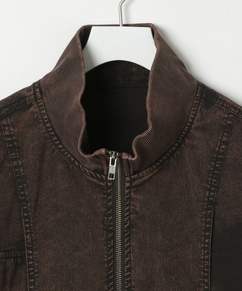 Anui（アニュイ）の「【UNISEX】ヴィンテージケミカルブルゾン（ブルゾン・レディース・ブラック・MEDIUM）」の6枚目の写真