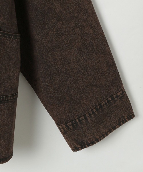 Anui（アニュイ）の「【UNISEX】ヴィンテージケミカルブルゾン（ブルゾン・レディース・ブラック・MEDIUM）」の7枚目の写真