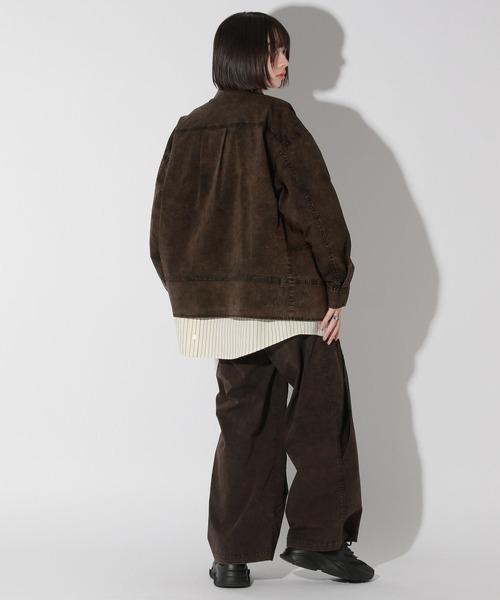 Anui（アニュイ）の「【UNISEX】ヴィンテージケミカルブルゾン（ブルゾン・レディース・ブラック・MEDIUM）」の18枚目の写真