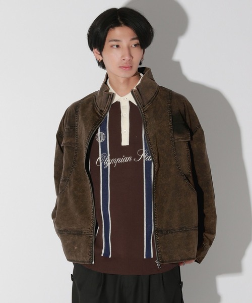 Anui（アニュイ）の「【UNISEX】ヴィンテージケミカルブルゾン（ブルゾン・レディース・ブラック・MEDIUM）」の19枚目の写真
