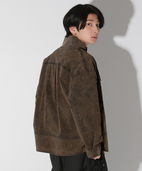 Anui（アニュイ）の「【UNISEX】ヴィンテージケミカルブルゾン（ブルゾン・レディース・ブラック・MEDIUM）」の21枚目の写真