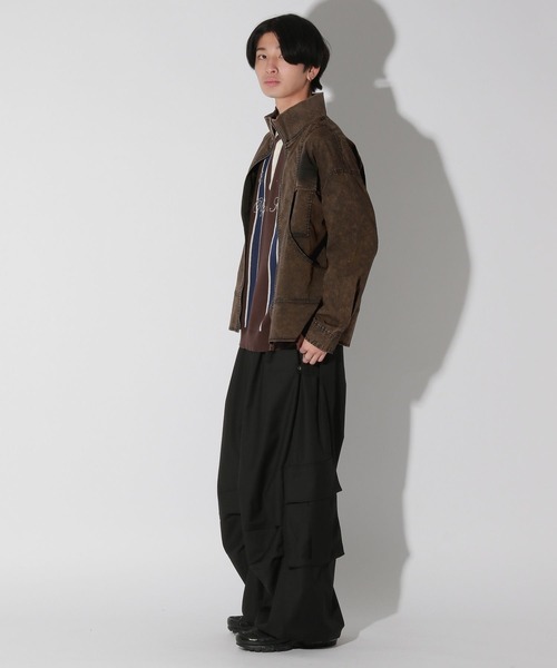 Anui（アニュイ）の「【UNISEX】ヴィンテージケミカルブルゾン（ブルゾン・レディース・ブラック・MEDIUM）」の11枚目の写真