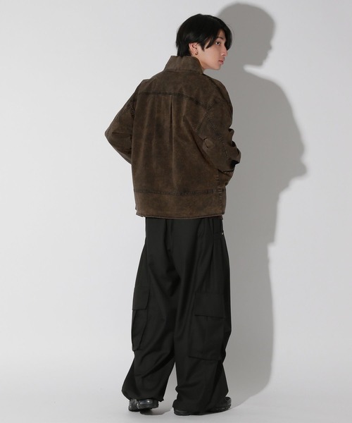 Anui（アニュイ）の「【UNISEX】ヴィンテージケミカルブルゾン（ブルゾン・レディース・ブラック・MEDIUM）」の12枚目の写真