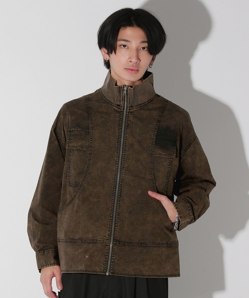 Anui（アニュイ）の「【UNISEX】ヴィンテージケミカルブルゾン（ブルゾン・レディース・ブラック・MEDIUM）」の13枚目の写真