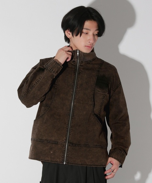 Anui（アニュイ）の「【UNISEX】ヴィンテージケミカルブルゾン（ブルゾン・レディース・ブラック・MEDIUM）」の14枚目の写真