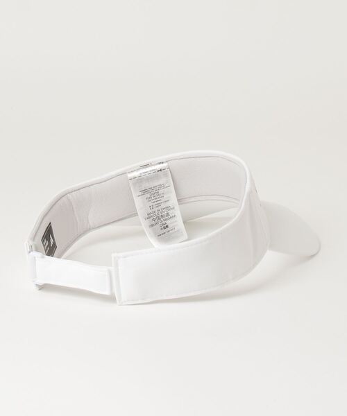 adidas（アディダス）の「リボンバイザー【adidas Golf/アディダスゴルフ】（サンバイザー・レディース・ホワイト/ブラック/ベージュ系その他・MEDIUM）」の9枚目の写真