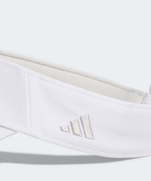 adidas（アディダス）の「リボンバイザー【adidas Golf/アディダスゴルフ】（サンバイザー・レディース・ホワイト/ブラック/ベージュ系その他・MEDIUM）」の6枚目の写真