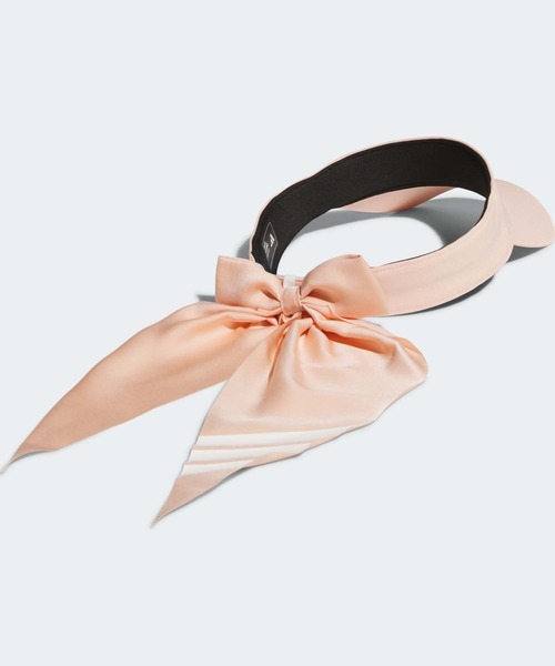 adidas（アディダス）の「リボンバイザー【adidas Golf/アディダスゴルフ】（サンバイザー・レディース・ホワイト/ブラック/ベージュ系その他・MEDIUM）」の10枚目の写真