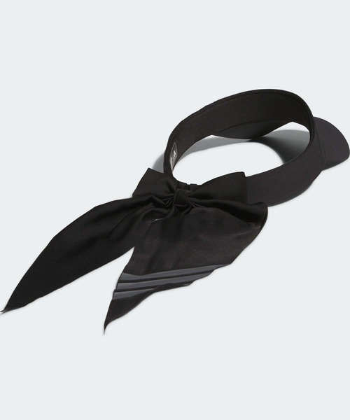 adidas（アディダス）の「リボンバイザー【adidas Golf/アディダスゴルフ】（サンバイザー・レディース・ホワイト/ブラック/ベージュ系その他・MEDIUM）」の15枚目の写真