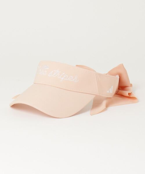 adidas（アディダス）の「リボンバイザー【adidas Golf/アディダスゴルフ】（サンバイザー・レディース・ホワイト/ブラック/ベージュ系その他・MEDIUM）」の14枚目の写真