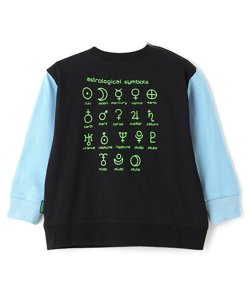 kladskap(クレードスコープ)の「袖切替長袖Tシャツ【JAXA LABEL】(Tシャツ/カットソー・キッズ・ブラック/オフホワイト・130cm/120cm/100cm/90cm/110cm)」の3枚目の写真