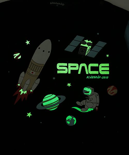kladskap(クレードスコープ)の「袖切替長袖Tシャツ【JAXA LABEL】(Tシャツ/カットソー・キッズ・ブラック/オフホワイト・130cm/120cm/100cm/90cm/110cm)」の8枚目の写真