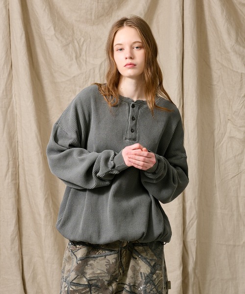 希少【FILSON】フィルソン　ワッフル ニット ヘンリー　ロンＴ WAFFLE KNIT HENLEY / ワッフル ニット ヘンリー – FILSON JAPAN