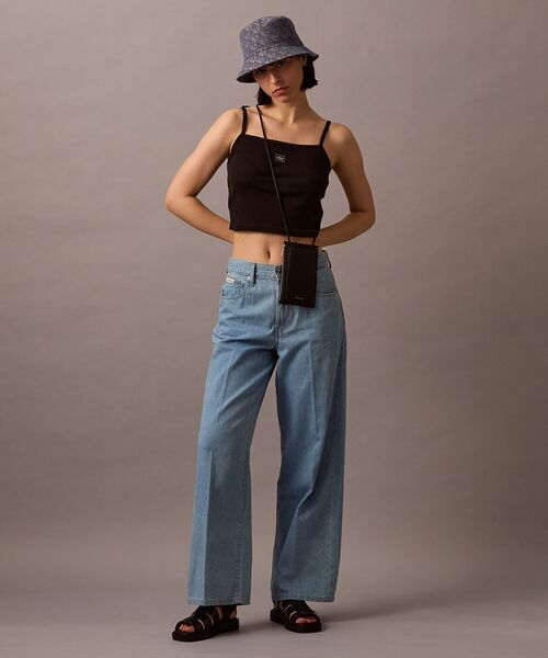 【 】CKJeans ジャカードバケットハット◆送料無料◆ Calvin Klein｜(W)【公式ショップ】 カルバンクライン ジャ
