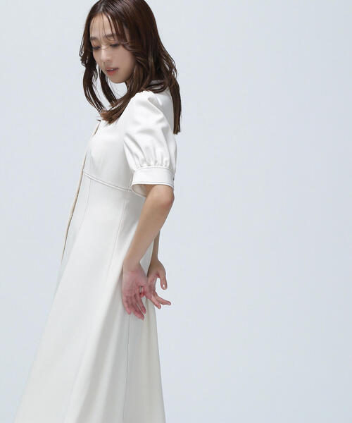NATURAL BEAUTY BASIC バイカラーステッチワンピース バイカラーステッチワンピース | NATURAL BEAUTY BASIC