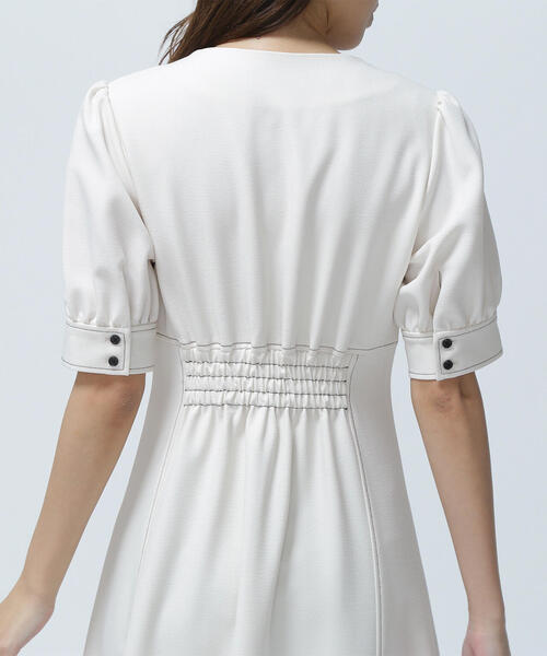 NATURAL BEAUTY BASIC バイカラーステッチワンピース バイカラーステッチワンピース | NATURAL BEAUTY BASIC
