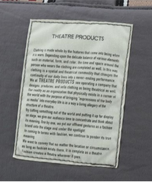 THEATRE PRODUCTS（シアタープロダクツ）の「【THEATRE PRODUCTS/シアタープロダクツ】 NAUGHTIAM別注 2wayハンドトートショルダー（トートバッグ・レディース・ベージュ/ブラック/グレー・FREE）」の9枚目の写真