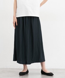 まゆ様　JSボタニカルパンツ　ネイビー レディースのパンツ（ブルー・ネイビー/青色系・花柄