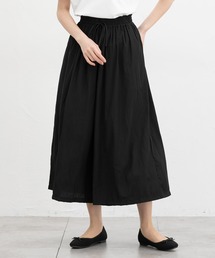 ガウチョパンツ」に該当するブラック/黒色系のファッション通販