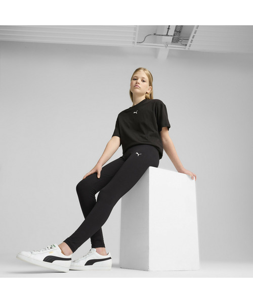 PUMA(プーマ)の「PUMA プーマ ガールズ ESS レギンス G 110-16-cm(レギンス/スパッツ・キッズ・ブラック・150/160/130/140/110/120)」の4枚目の写真