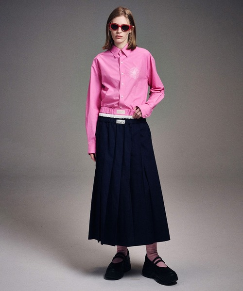Mardi Mercredi（マルディメクルディ）の「COTTON SHIRT POPLIN / コットン シャツ ポプリン（シャツ/ブラウス・レディース・ピンク系その他・FREE）」の5枚目の写真