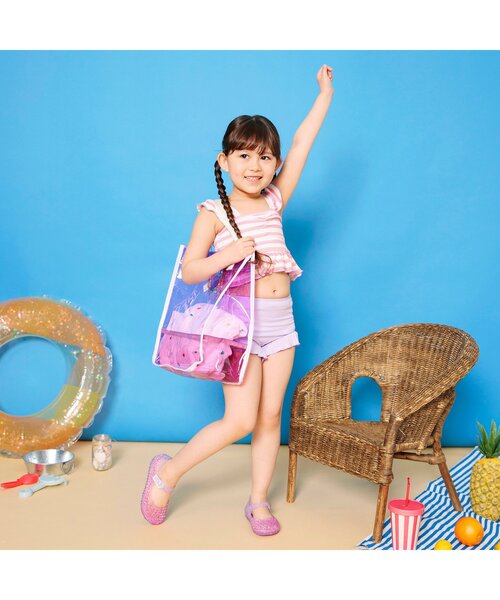 BREEZE（ブリーズ）の「わくわくビーチBAG（スイムグッズ・キッズ・ブラック/アイボリー/ラベンダー/ミント・FREE）」の17枚目の写真