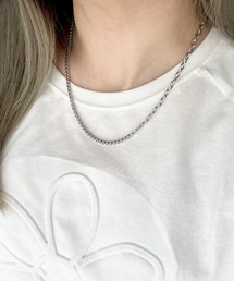 PARKS TOKYO SELECT（パークストウキョウセレクト）の「金属アレルギー対応 サージカルステンレス/316L セパレートチェーンステンレスネックレス（ネックレス）」