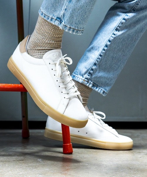 CLAE(クレイ)の「クレイ LA37 CLAE - BRADLEY ブラッドレイ(スニーカー・メンズ・ホワイト系その他・85/90/95/100/80/105)」の1枚目の写真