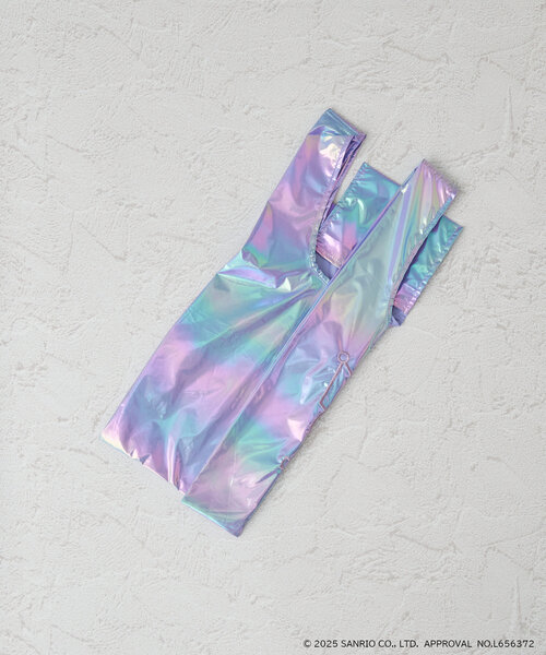 BIRTHDAY BAR（バースデイバー）の「【Sanrio characters】オーロラエコバッグ（トートバッグ・レディース・ホワイト/ピンク/ミント/ブルー系その他/パープル・0）」の6枚目の写真