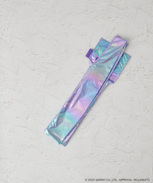 BIRTHDAY BAR（バースデイバー）の「【Sanrio characters】オーロラエコバッグ（トートバッグ・レディース・ホワイト/ピンク/ミント/ブルー系その他/パープル・0）」の7枚目の写真