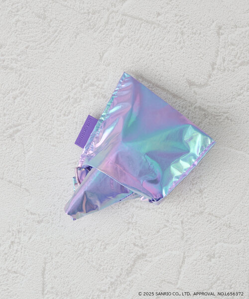 BIRTHDAY BAR（バースデイバー）の「【Sanrio characters】オーロラエコバッグ（トートバッグ・レディース・ホワイト/ピンク/ミント/ブルー系その他/パープル・0）」の10枚目の写真
