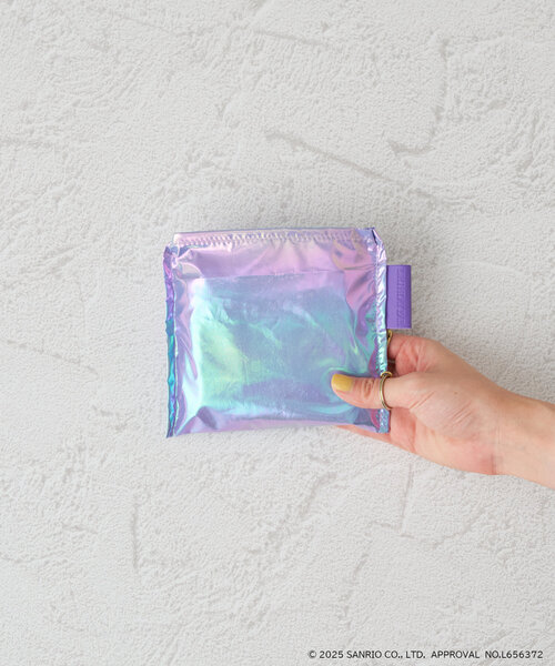 BIRTHDAY BAR（バースデイバー）の「【Sanrio characters】オーロラエコバッグ（トートバッグ・レディース・ホワイト/ピンク/ミント/ブルー系その他/パープル・0）」の12枚目の写真