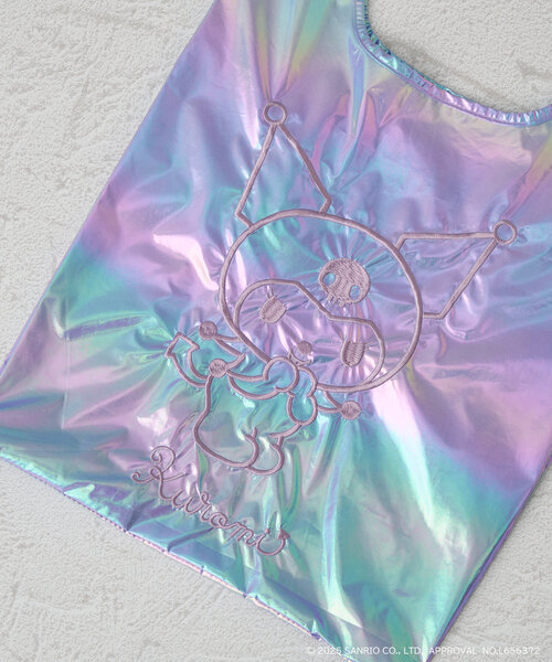 BIRTHDAY BAR（バースデイバー）の「【Sanrio characters】オーロラエコバッグ（トートバッグ・レディース・ホワイト/ピンク/ミント/ブルー系その他/パープル・0）」の13枚目の写真