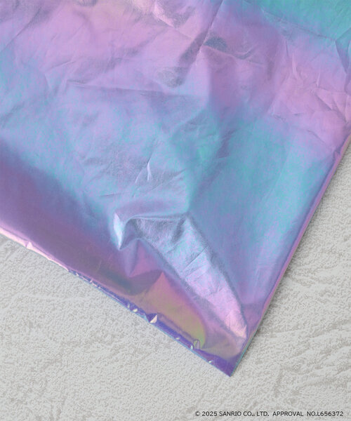 BIRTHDAY BAR（バースデイバー）の「【Sanrio characters】オーロラエコバッグ（トートバッグ・レディース・ホワイト/ピンク/ミント/ブルー系その他/パープル・0）」の14枚目の写真