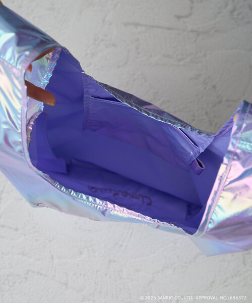 BIRTHDAY BAR（バースデイバー）の「【Sanrio characters】オーロラエコバッグ（トートバッグ・レディース・ホワイト/ピンク/ミント/ブルー系その他/パープル・0）」の15枚目の写真
