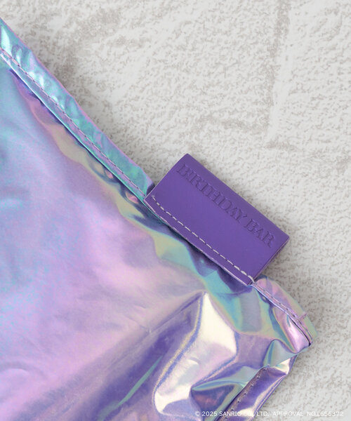 BIRTHDAY BAR（バースデイバー）の「【Sanrio characters】オーロラエコバッグ（トートバッグ・レディース・ホワイト/ピンク/ミント/ブルー系その他/パープル・0）」の17枚目の写真