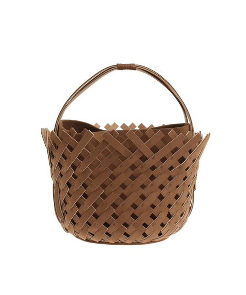 MARY AL TERNA（メアリオルターナ）の「＜MARY AL TERNA (メアリ オル ターナ)＞"KAGO”バスケットバッグ（ショルダーバッグ・レディース・ブラウン系その他5・FREE）」の5枚目の写真